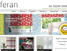 Tablet Screenshot of feran.co.uk